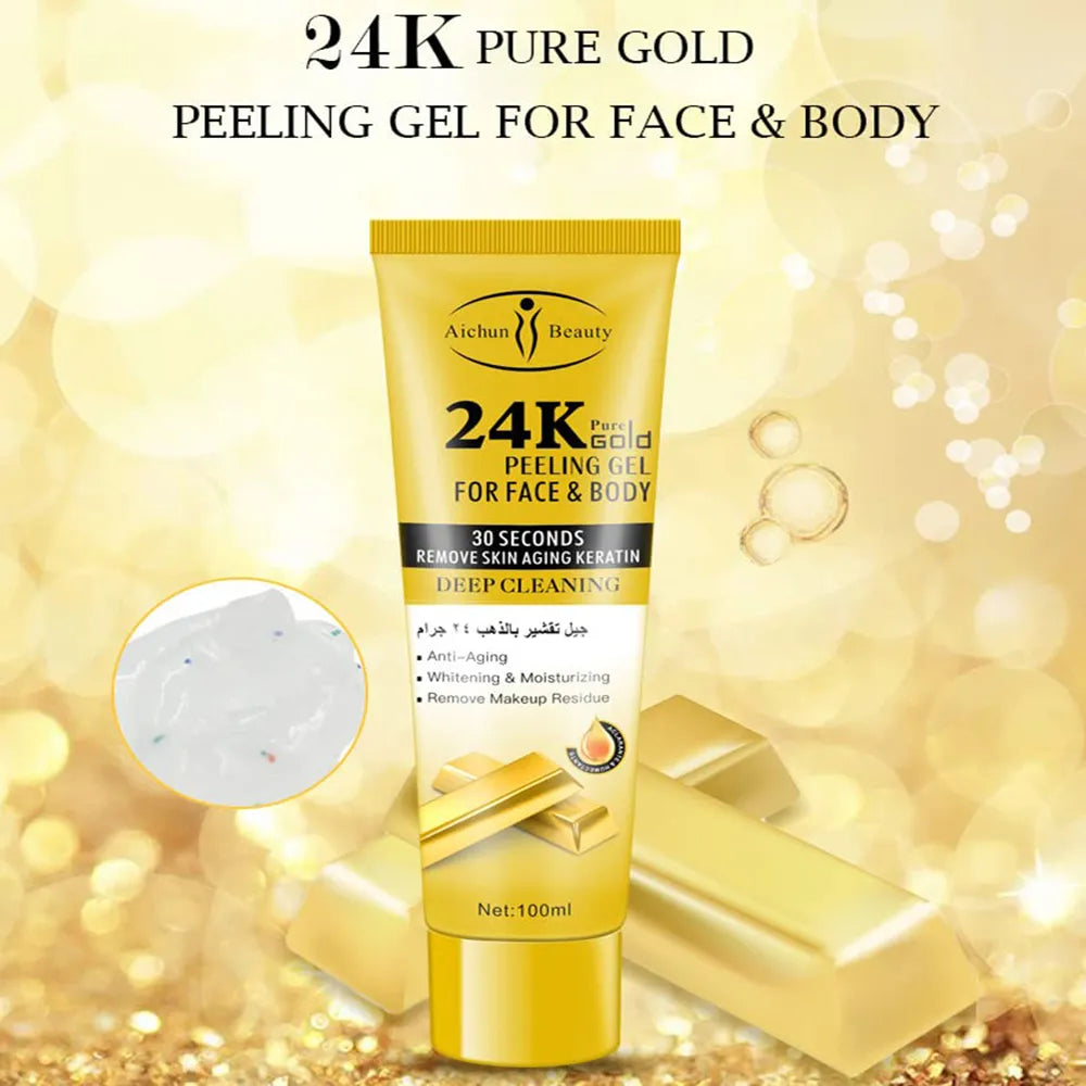 Aichun Beauty 24K Pure Gold Peeling Gel