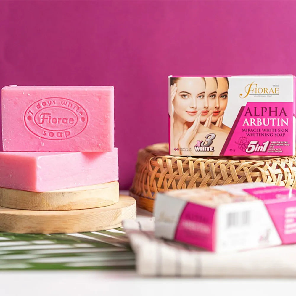 Fiorae Alpha Arbutin Miracle Whitening Soap