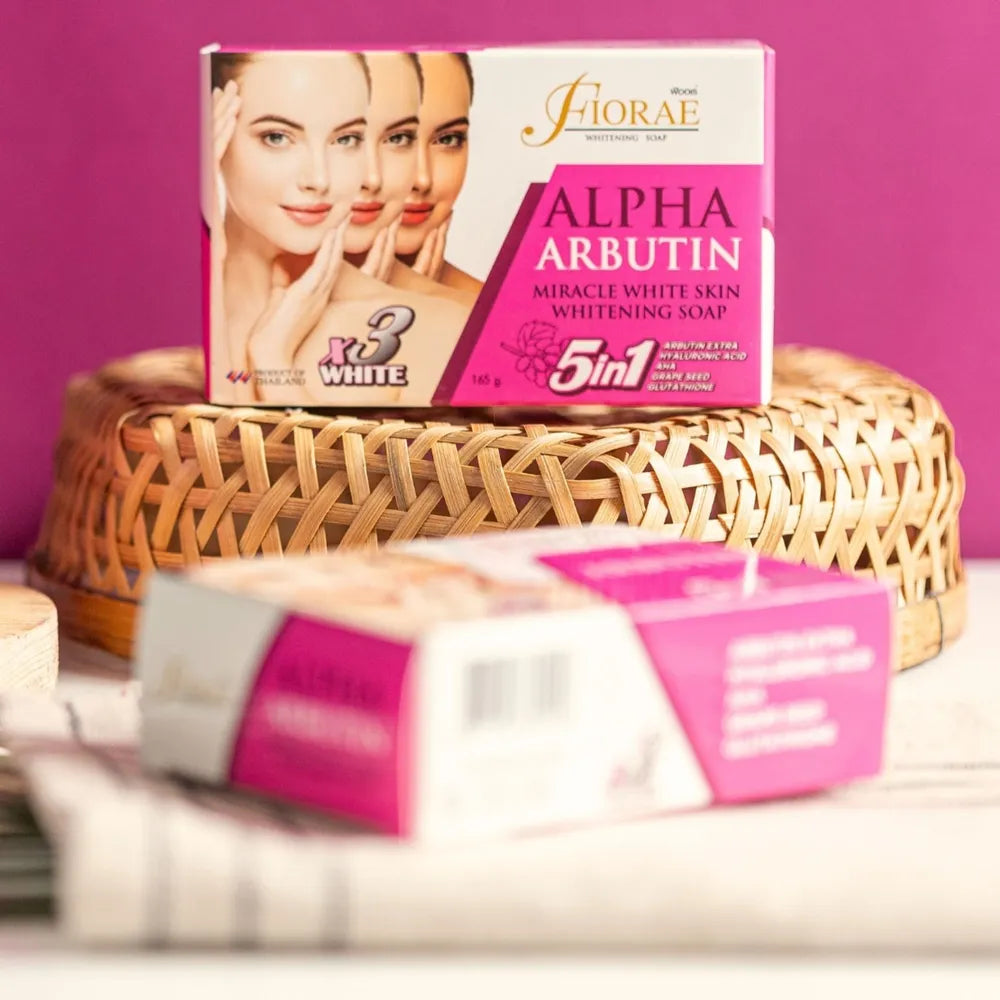 Fiorae Alpha Arbutin Miracle Whitening Soap