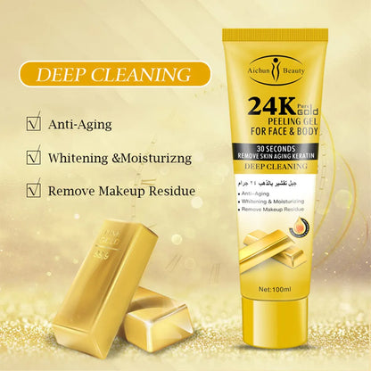 Aichun Beauty 24K Pure Gold Peeling Gel
