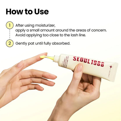 K-SECRET SEOUL 1988 Retinal Eye Cream : Retinal Liposome 4% + Fermented Bean 30 ml