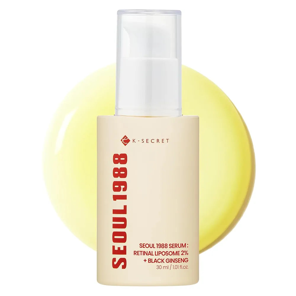 K-SECRET SEOUL 1988 Retinal Serum : Retinal Liposome 2% and 58% Black Ginseng 30 ml