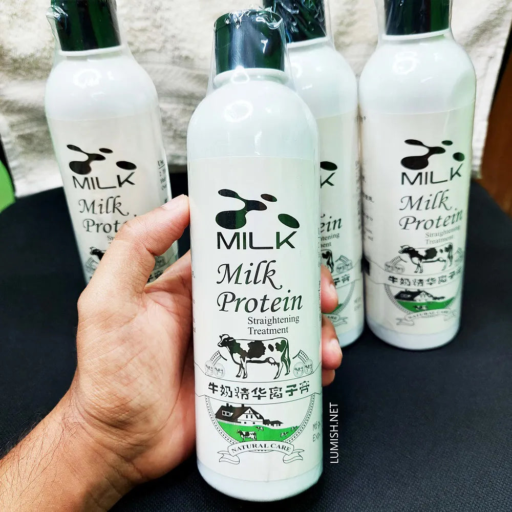 Milk Protein Straightening Treatment